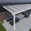 Benelux Veranda  9,90 mt x  3,30 mt – Cream – Opal Polycarbonate
