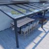 Benelux Veranda  12,06 mt x 3,00 mt – Matt Anthracite – Glass - inclusief montage