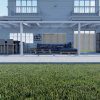 Benelux Veranda  12,06 mt x  3,80 mt – Cream – Glass - inclusief montage - Afbeelding 3