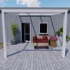 Benelux Veranda  3,06 mt x  3,30 mt – Cream – Glass - inclusief montage - Afbeelding 3