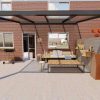 Benelux Veranda  3,20 mt x  3 mt – Zwart – Opal Polycarbonate - inclusief montage