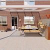 Benelux Veranda  3,90 mt x  2,80 mt – Cream – Opal Polycarbonate - Afbeelding 3
