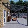 Benelux Veranda  4,80 mt x  3,50 mt – Anthracite – Glass - inclusief montage - Afbeelding 2