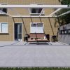 Benelux Veranda  4,90 mt x  3,80 mt – Cream – Helder Polycarbonate - inclusief montage - Afbeelding 3