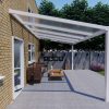 Benelux Veranda  4,30 mt x  3,20 mt – Cream – Opal Polycarbonate - inclusief montage - Afbeelding 2