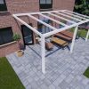 Benelux Veranda  5,30 mt x  3,70 mt – Cream – Glass - inclusief montage
