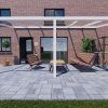 Benelux Veranda  5,70 mt x  3,50 mt – Cream – Helder Polycarbonate - Afbeelding 3