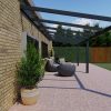 Benelux Veranda  6,90 mt x  3,80 mt – Anthracite – Glass - inclusief montage - Afbeelding 2