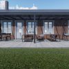 Benelux Veranda  9,10 mt x  2,90 mt – Anthracite – Opal Polycarbonate - Afbeelding 3