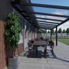 Benelux Veranda  9,10 mt x  2,90 mt – Anthracite – Opal Polycarbonate - Afbeelding 2