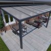 Benelux Veranda  9,10 mt x  2,90 mt – Anthracite – Opal Polycarbonate