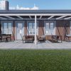 Benelux Veranda  8,10 mt x  3,70 mt – Cream – Helder Polycarbonate - inclusief montage - Afbeelding 3