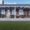 Benelux Veranda  8,60 mt x  2,80 mt – Cream – Opal Polycarbonate - inclusief montage - Afbeelding 3